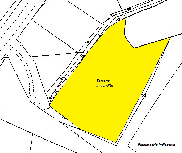 Planimetria Terreno in Vendita in Località conte di Troia,snc - Manfredonia